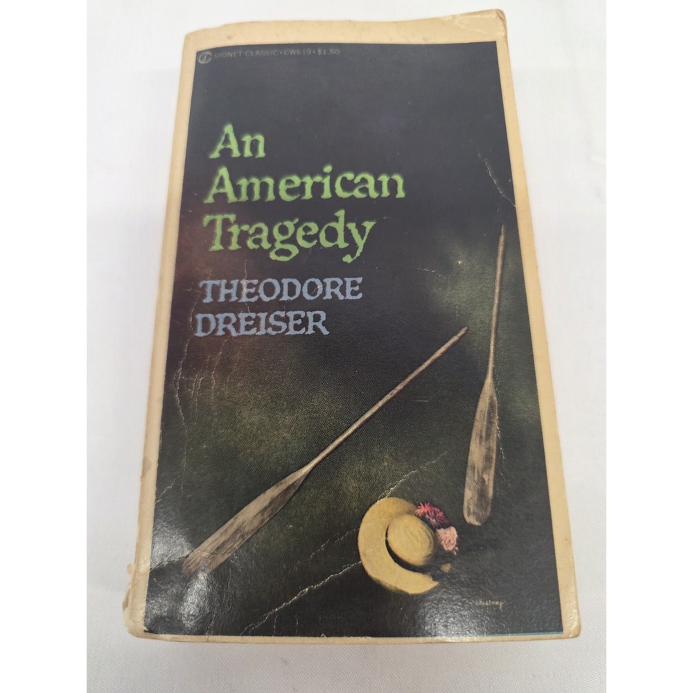 Theodore Dreiser An American Tragedy 1964 Signet Classic Paperback CW619